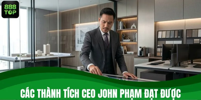 Các thành tích CEO John Phạm đạt được